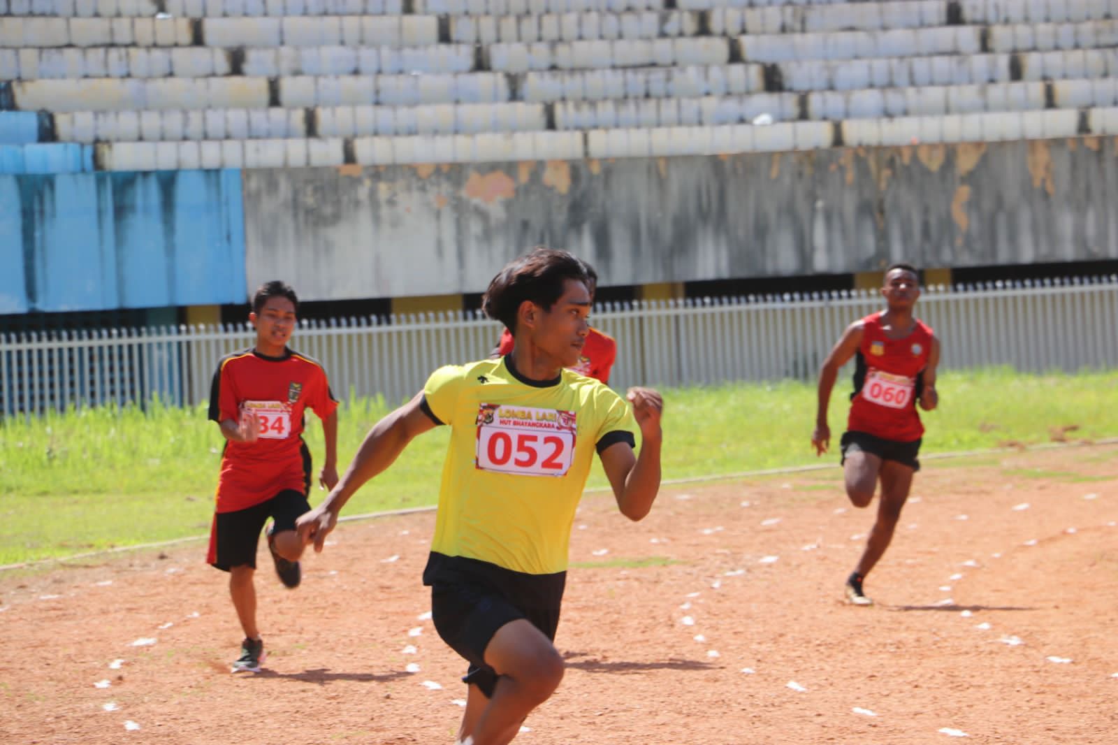 Semarak Hari Bhayangkara ke-79, Polda Papua Gelar Lomba Atletik di Stadion Mandala