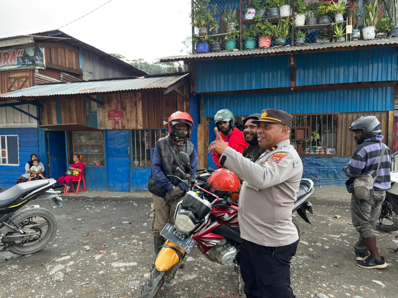 Menyambut Hari Bhayangkara 1 Juli 2025 Polres Tolikara Gencarkan Patroli Di Kota Karubaga Dan Sekitarnya