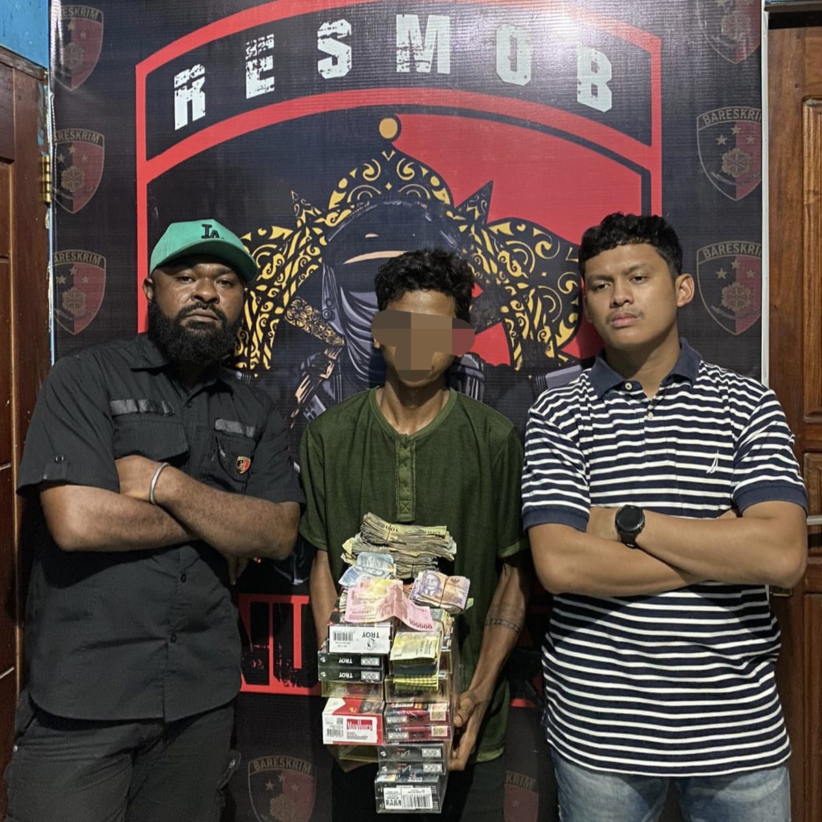 Mencuri di Kios, Seorang Pemuda Diamankan Tim Resmob Numbay