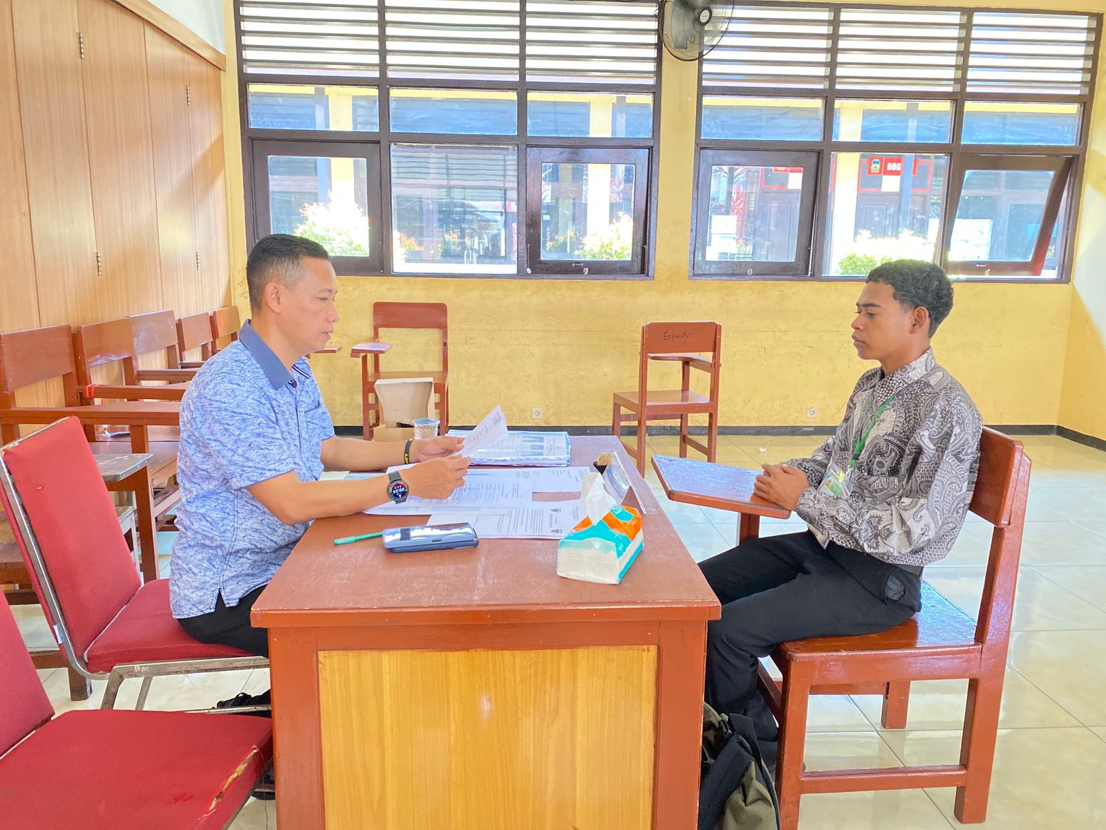 Ciptakan Polri Berkualitas, Bid Propam Polda Papua Gelar Tes PMK Bagi Peserta Calon Tamtama Polri T. A 2025
