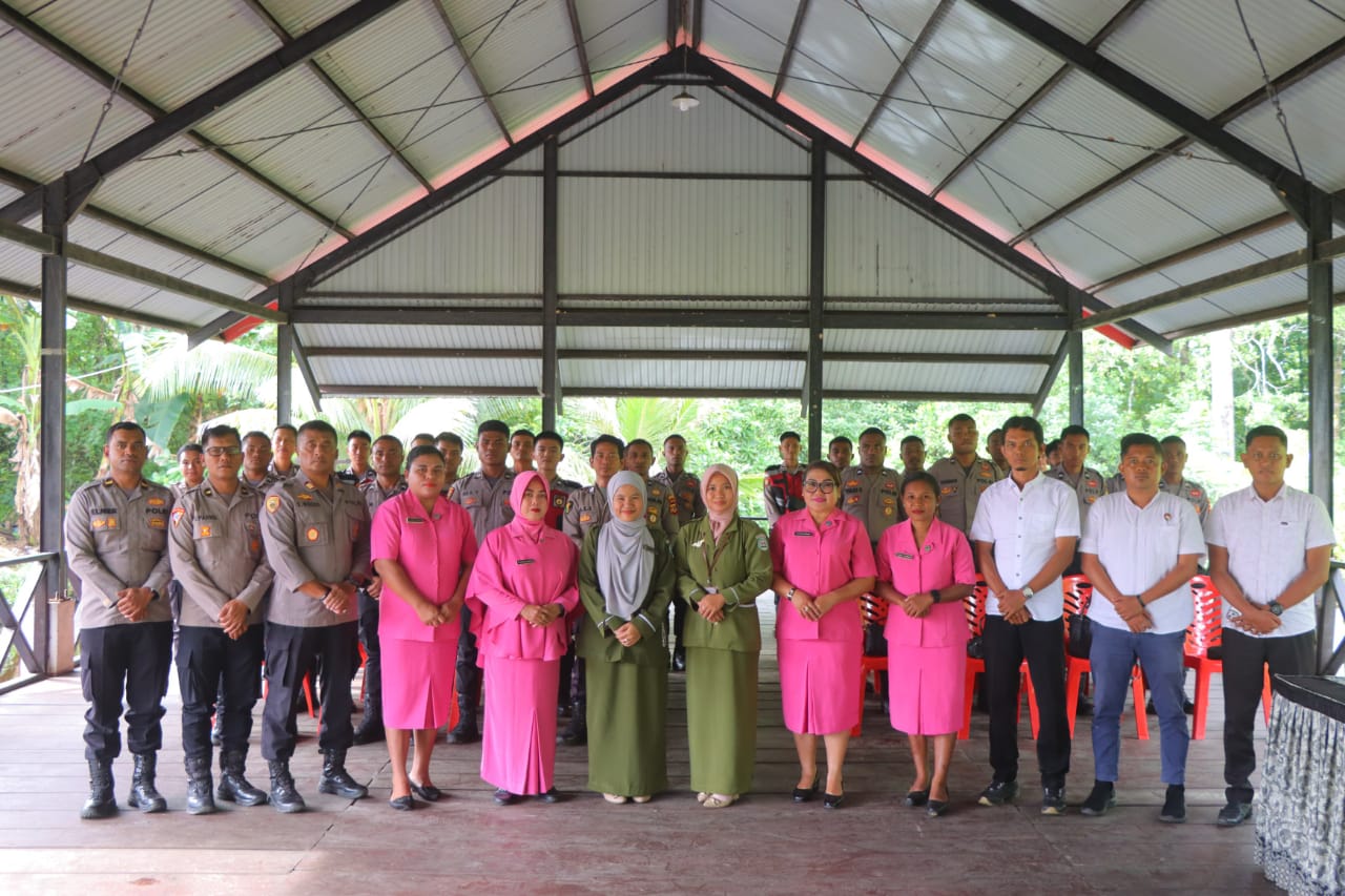 Polres Supiori Ikuti Sosialisasi Kanker dan Tumor oleh Yayasan Sosialisasi Kanker Indonesia