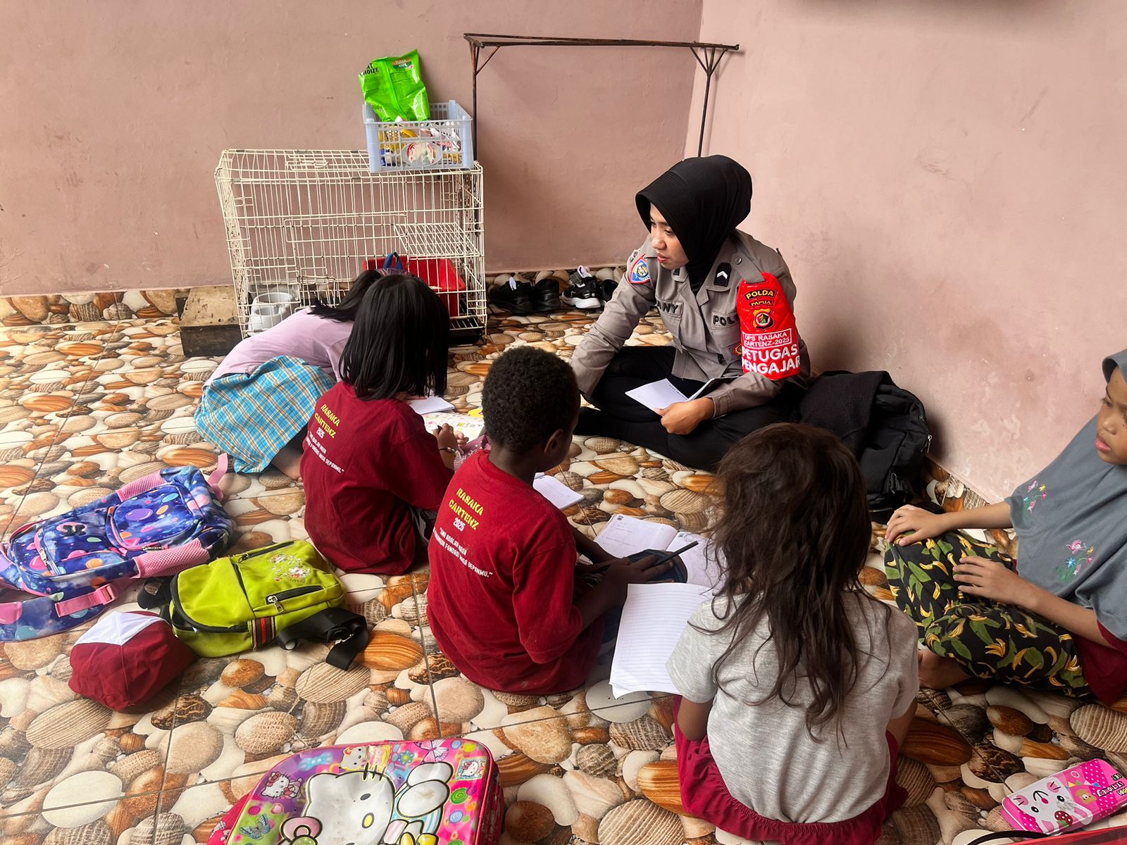 Hadir Memberikan Harapan Melalui Ilmu Pengetahuan, Subsatgas Si Ipar Rangkul Anak Putus Sekolah