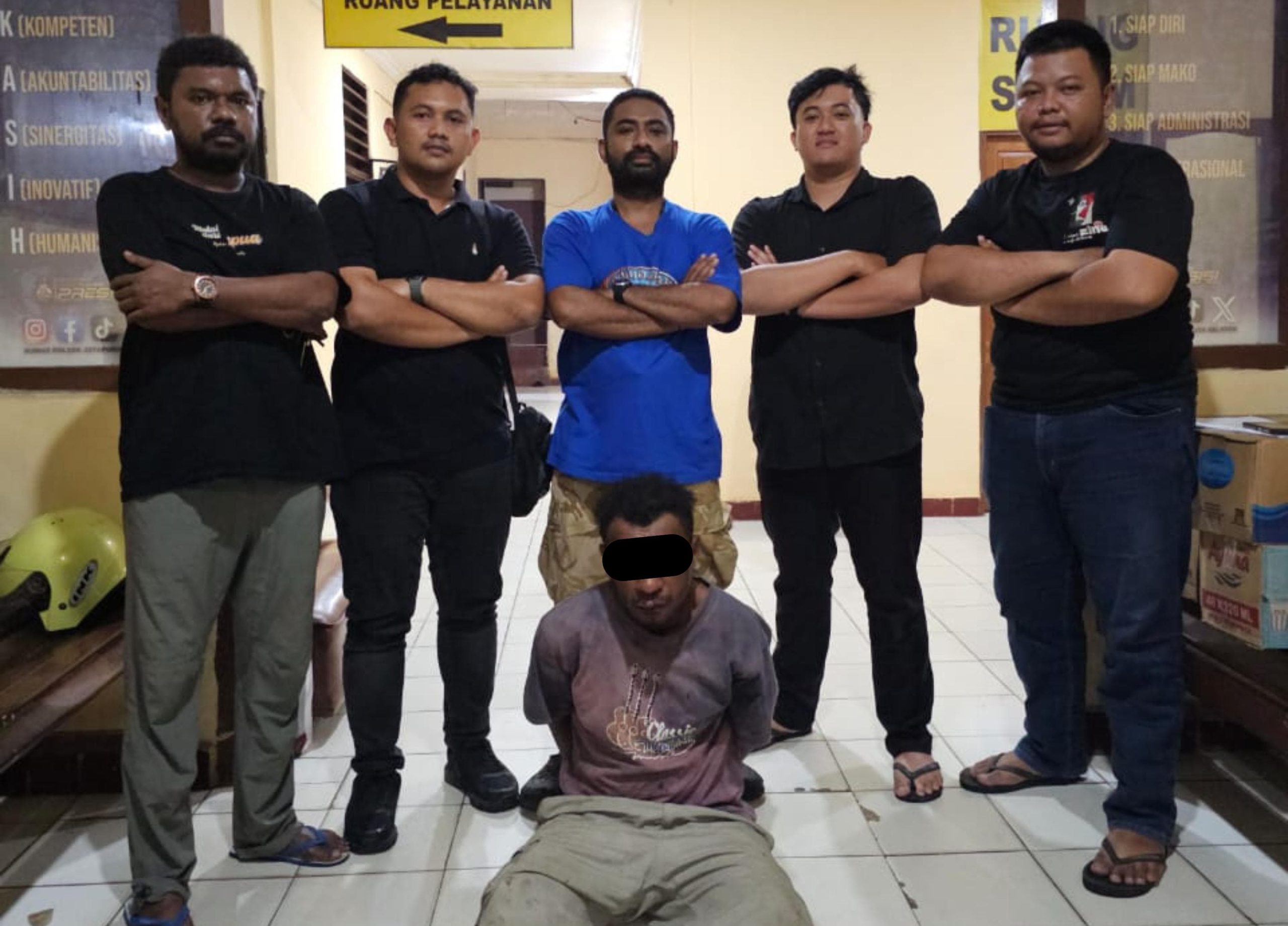 Tim Opsnal Gabungan Bekuk Pelaku Rudapaksa dan Curas di Hamadi