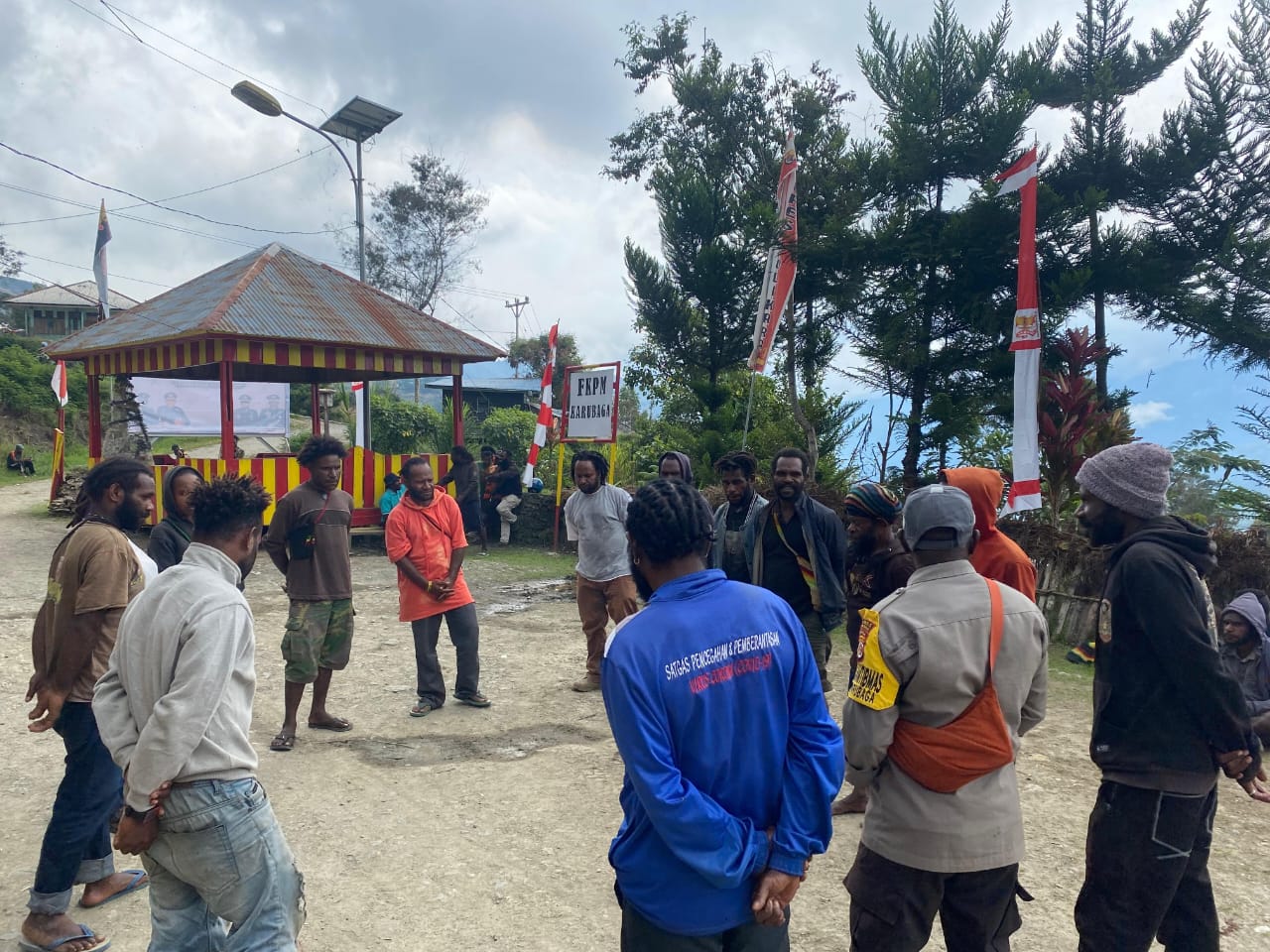 Polsek Karubaga Mediasi Penyelesaian Masalah Kekerasan Dalam Rumah Tangga