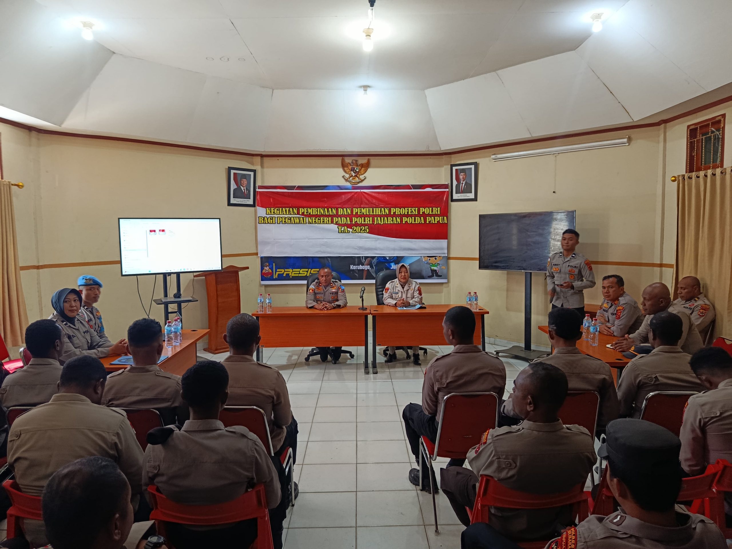 Pembinaan Dan Pemulihan Profesi Polri Bagi Pegawai Negeri Pada Polri Jajaran Polda Papua T.A. 2025
