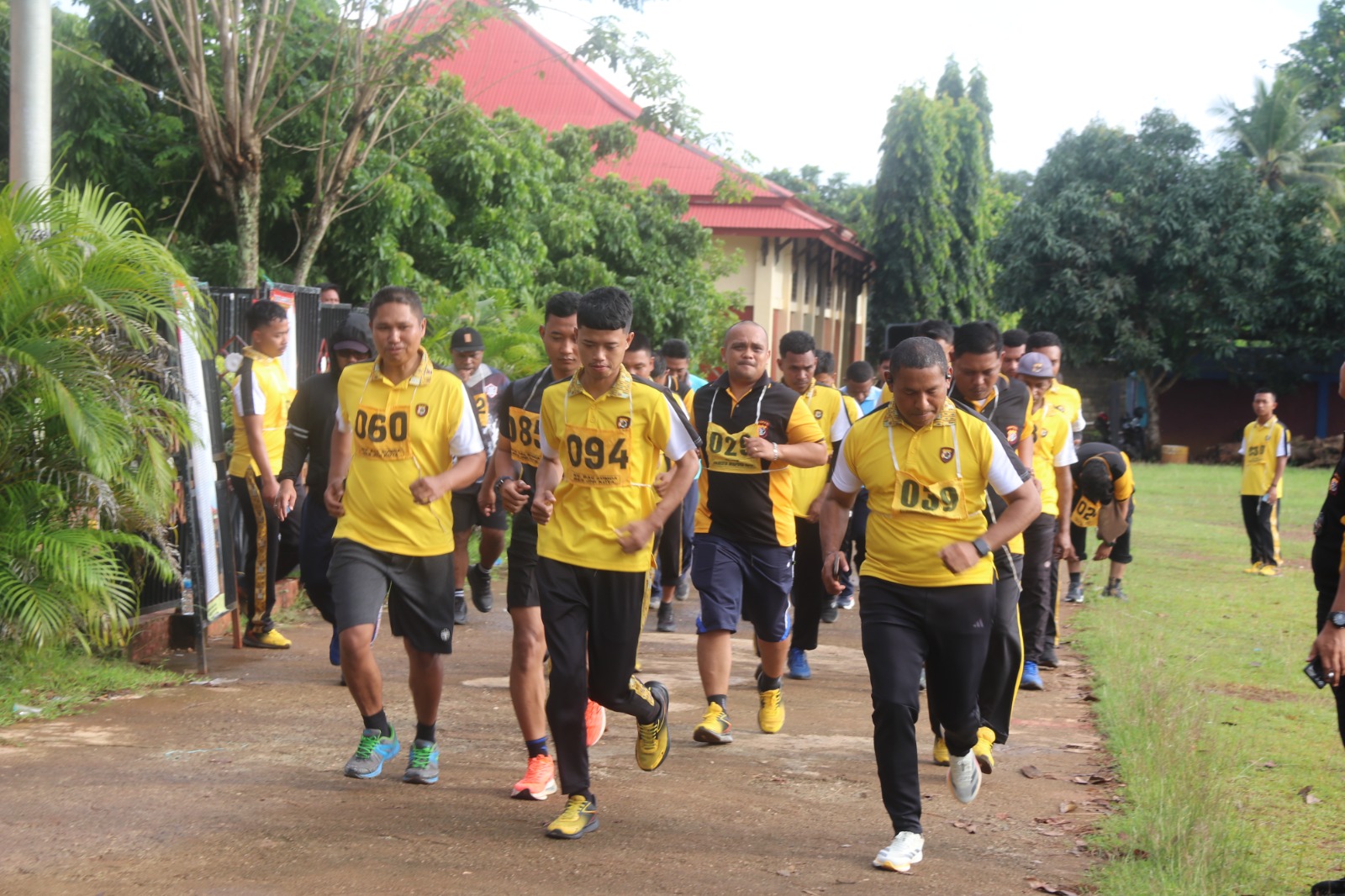 ‎Kesamaptaan Jasmani Semester II Tahun 2025 Personel Polresta Dimulai Hari Ini ‎