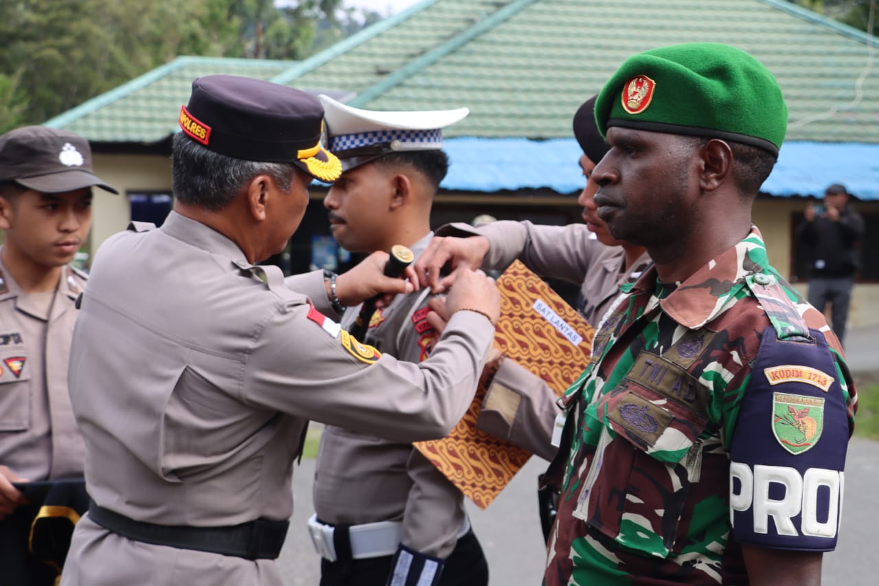Polres Lanny Jaya Gelar Apel Pasukan Operasi Patuh Cartenz-2025, Siap Ciptakan Kamseltibcarlantas