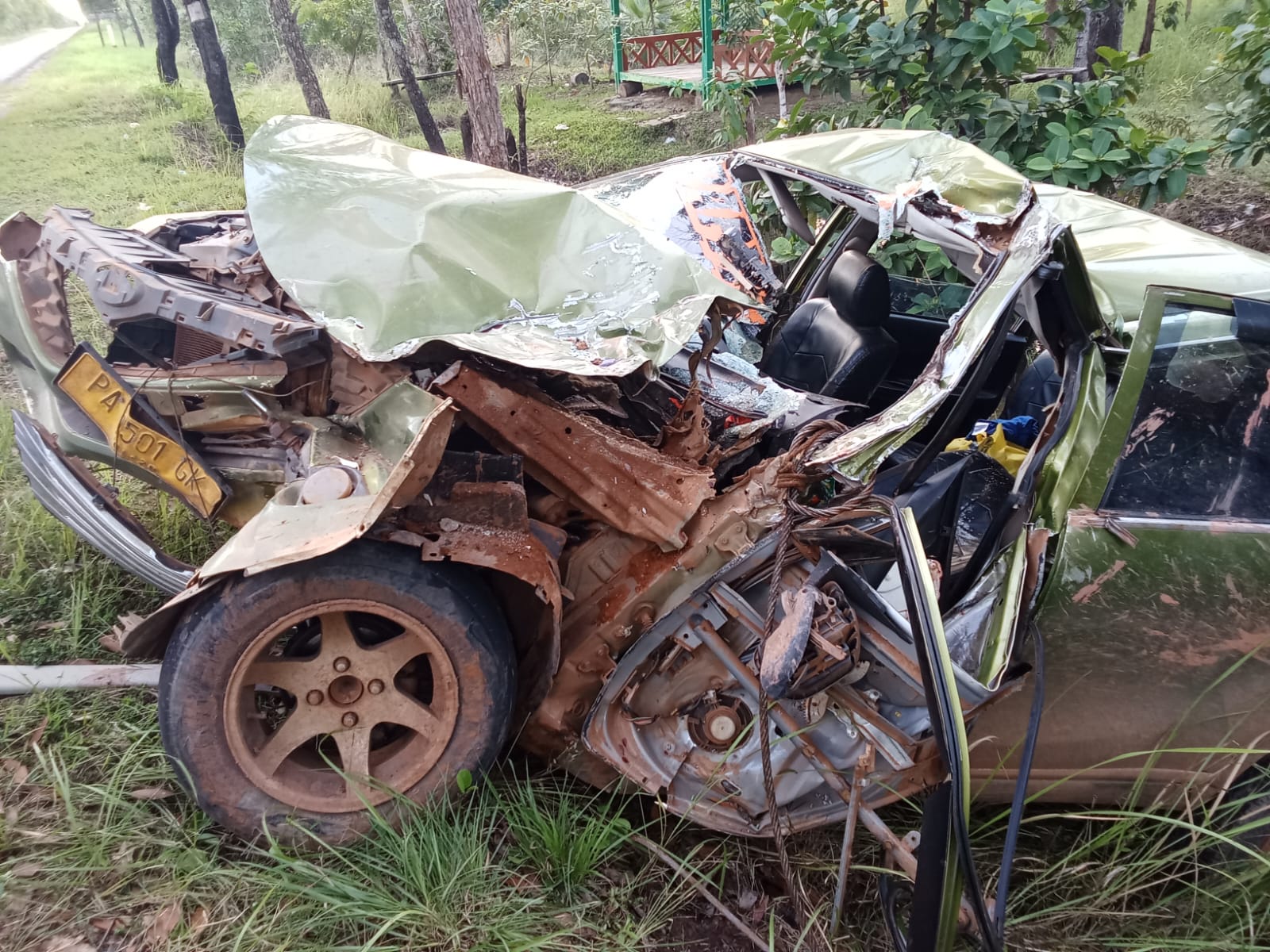 Polres Merauke Quick Respon Kecelakaan di Jalan Poros Wasur Merauke, 2 Korban MD