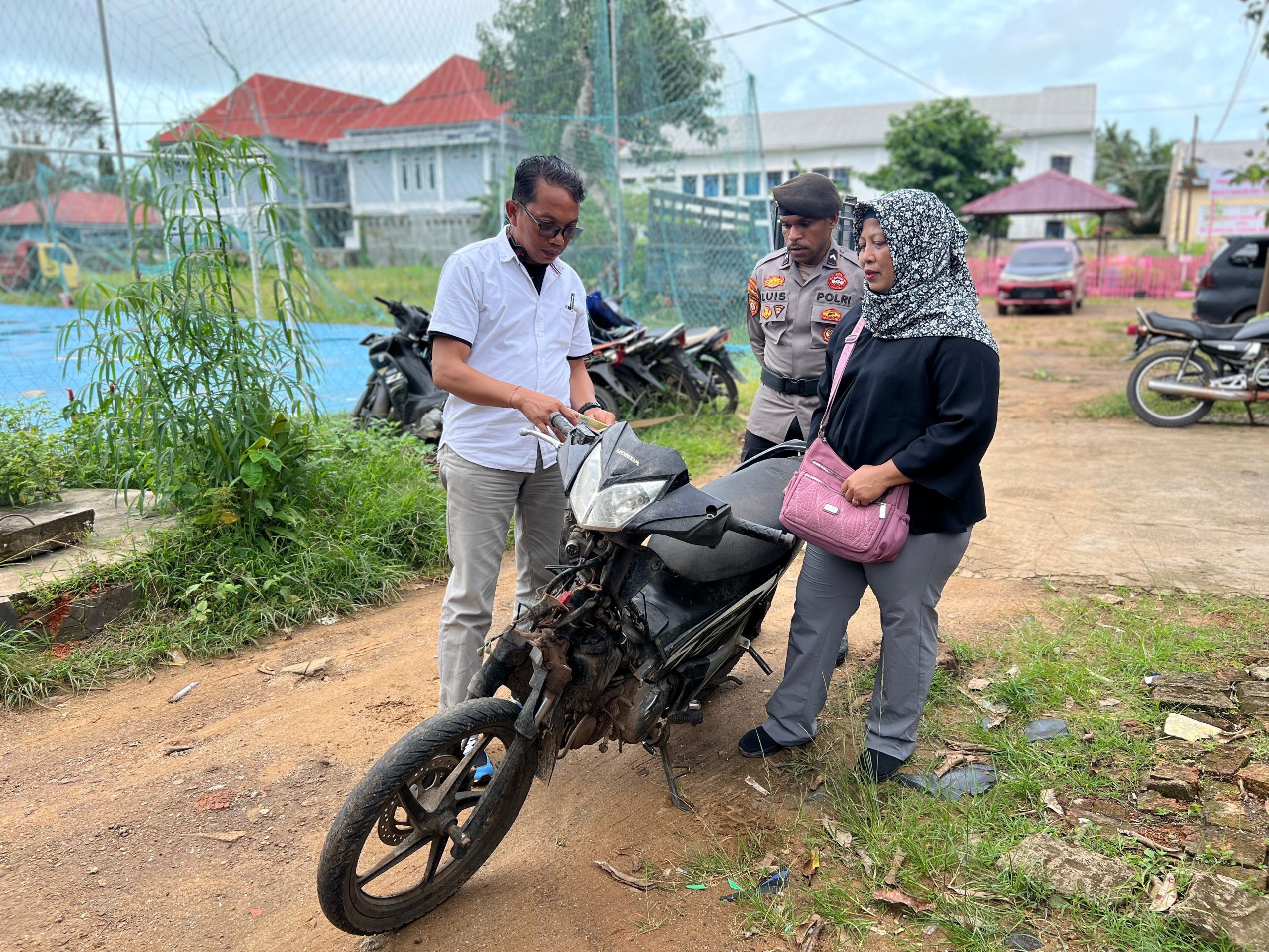 Masyarakat Ucapkan Terima Kasih kepada Tim Opsnal Sat Reskrim Polres Merauke atas Penemuan Sepeda Motor yang Hilang