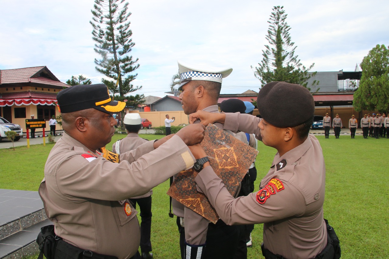 Polres Jayapura Siap Tertibkan Lalu Lintas: Operasi Patuh Cartenz 2025 Resmi Dimulai