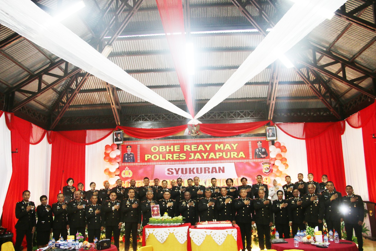 Syukuran Hari Bhayangkara ke-79 di Polres Jayapura: Wujud Syukur dan Pengabdian untuk Masyarakat