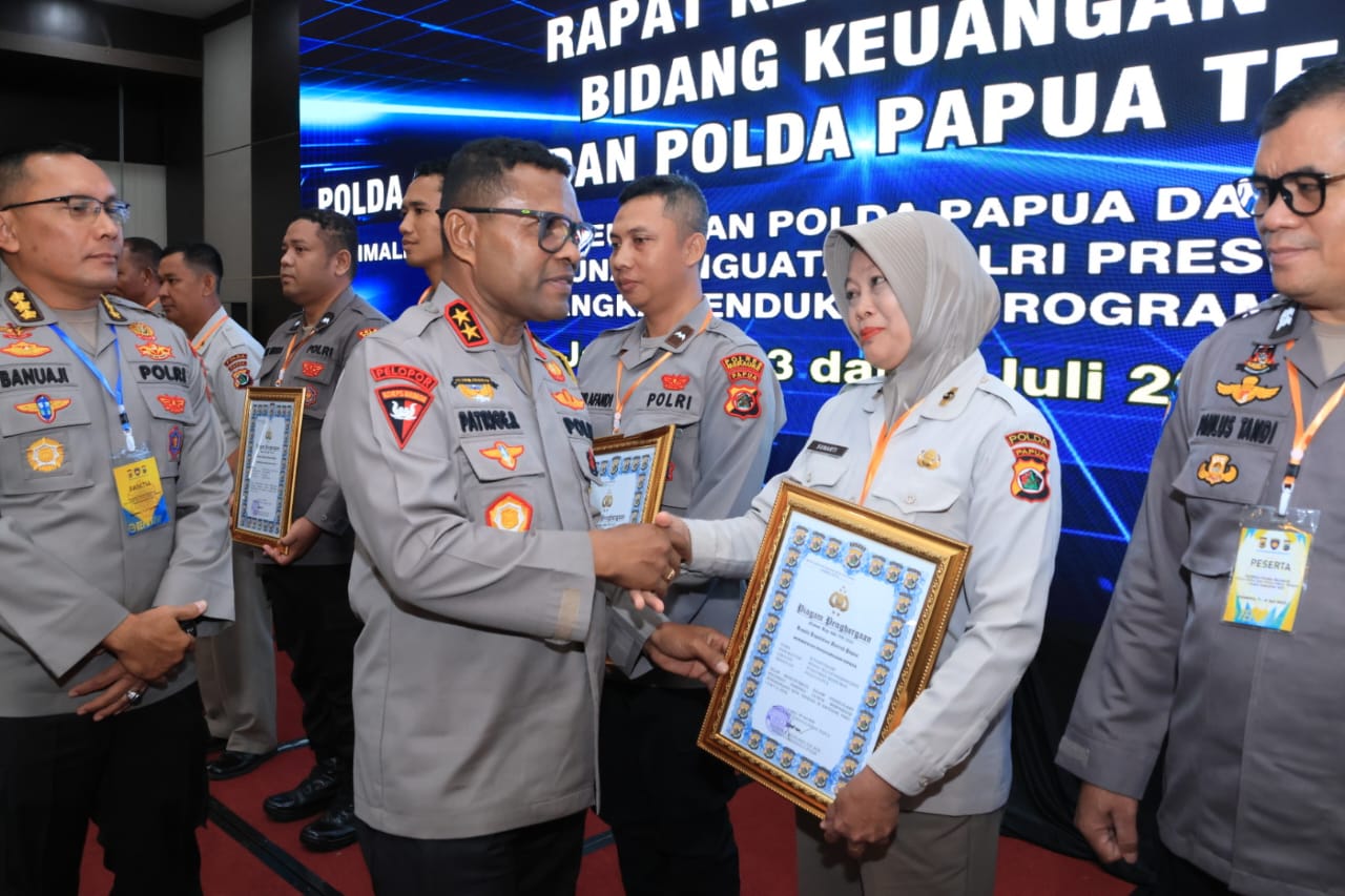 Ciptakan Polri Modern, Kapolda Papua Tekankan Peran Strategis Bidang Keuangan