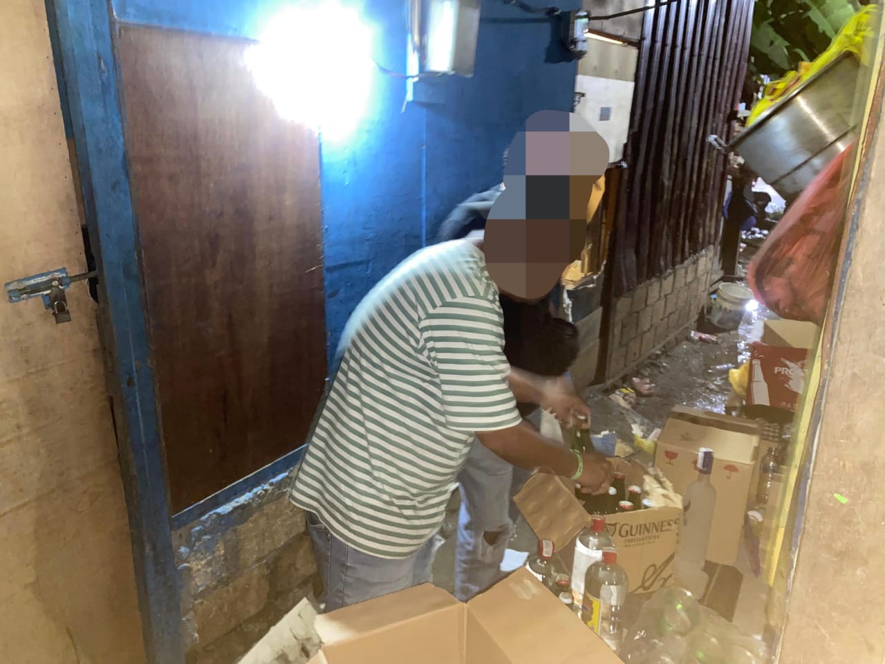 Penertiban Penjual Miras Ilegal, Sat Resnarkoba Polresta Amankan 331 Botol