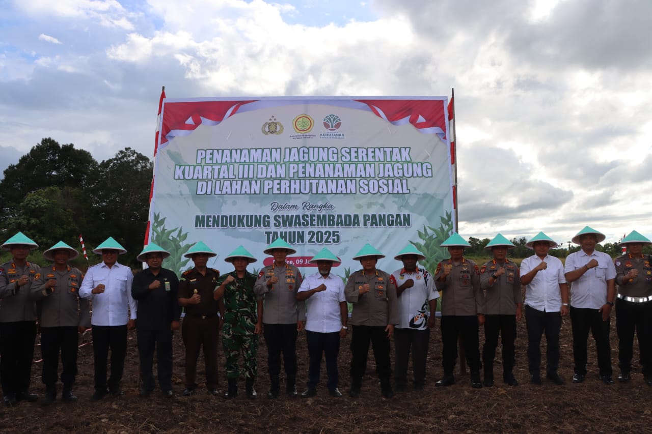 Penanaman Jagung Serentak Kuartal III dan Penanaman di Lahan Perhutanan Sosial