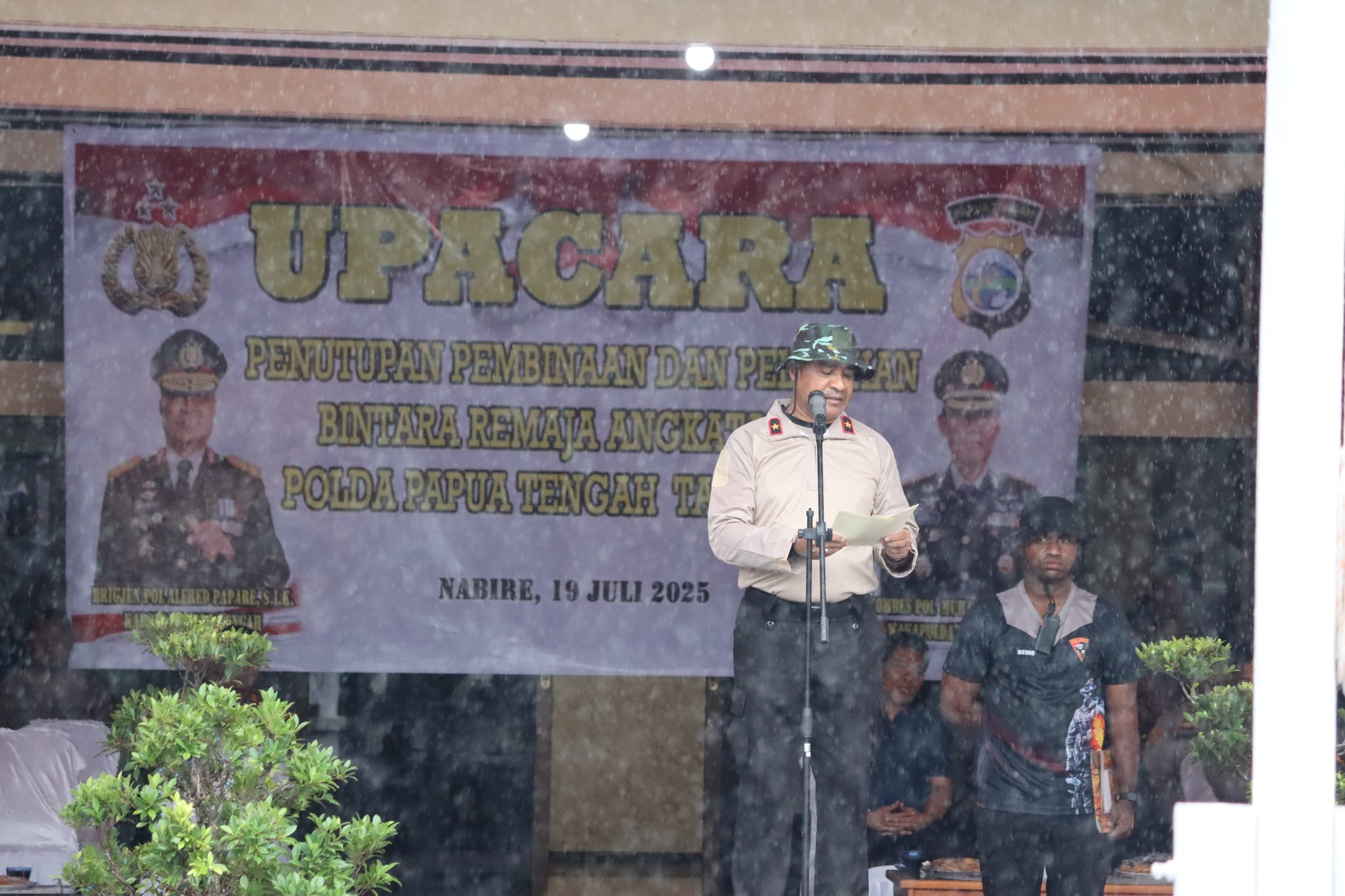 Penutupan BinLat Bintara Remaja Angkatan 52 Polda Papua Tengah, Simbol Akhir Pembinaan dan Awal Pengabdian