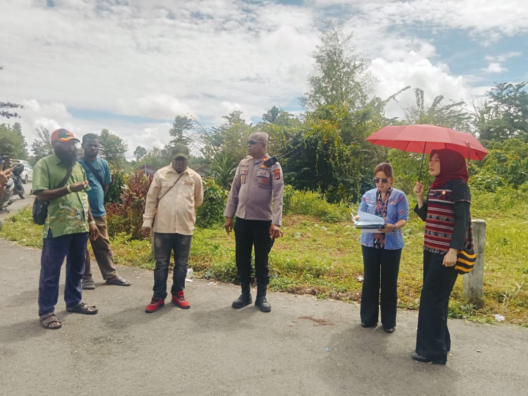 Rapat Pembahasan Rencana Pembangunan 2 Pos Pengamanan Di Kampung Mimika Gunung, Distrik Kuala Kencana