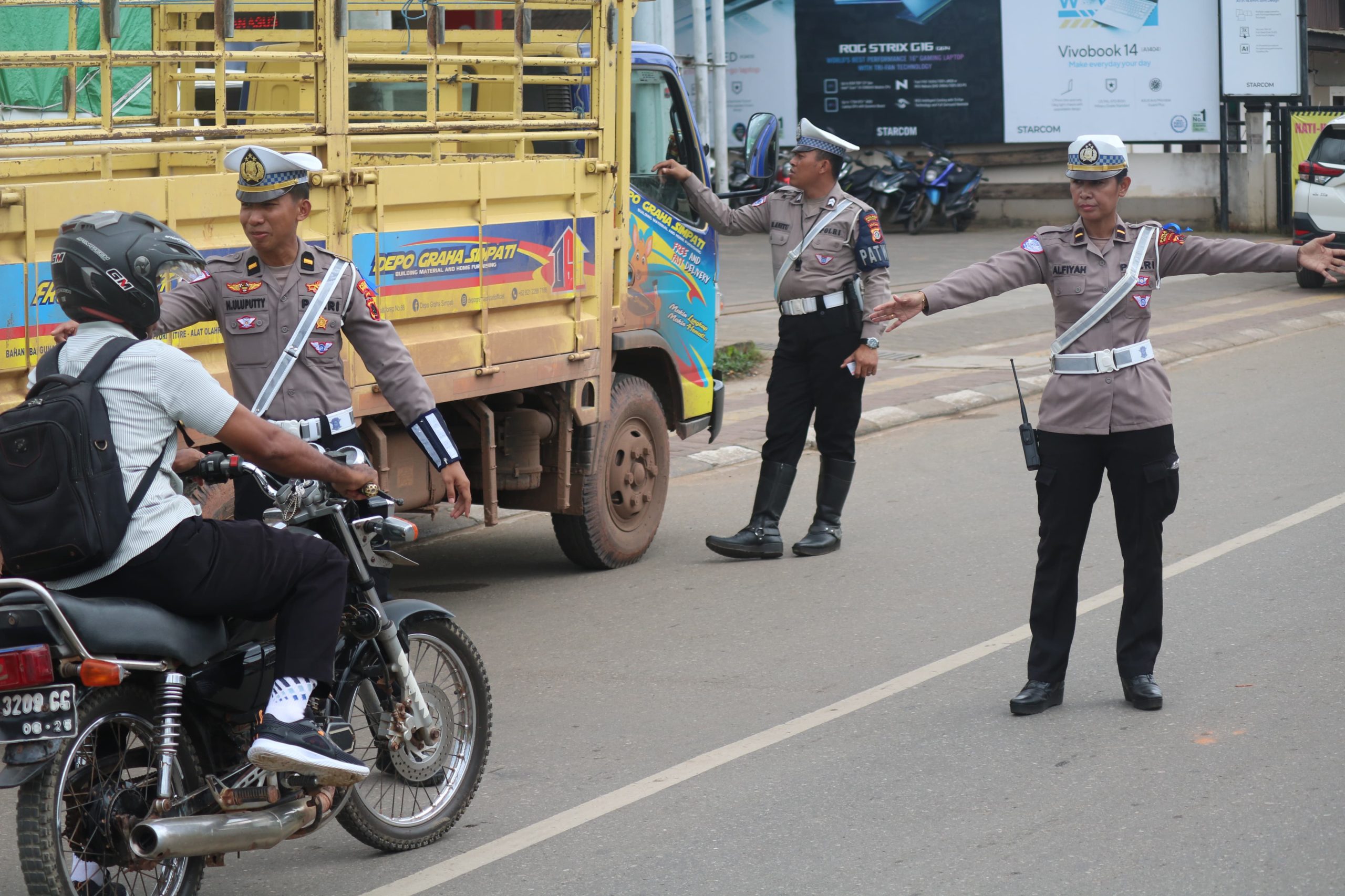 Operasi Patuh Cartenz 2025 Polres Merauke, 71 kendaraan terjaring Razia
