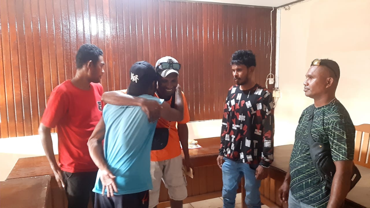 Polsek Nabire Kota selesaikan perkara Penganiayaan melalui Restorative Justice