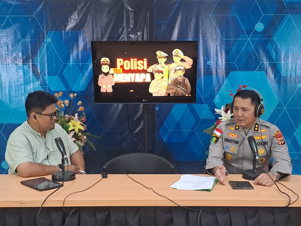 Dialog Interaktif Bahas “Peran Polda Papua Melalui RS Bhayangkara dalam Pelayanan Kesehatan Masyarakat di Tanah Papua” Di Stasiun Pro 1 LPP RRI Jayapura