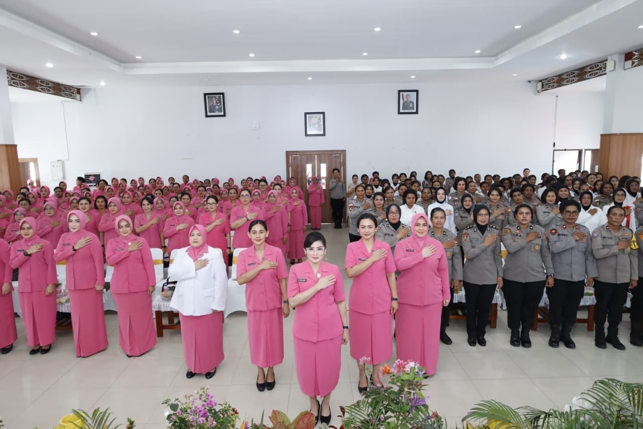 Peringati HKGB ke-73 dan HUT Polwan ke-77, Bhayangkari Gelar Ceramah Kesehatan Holistik