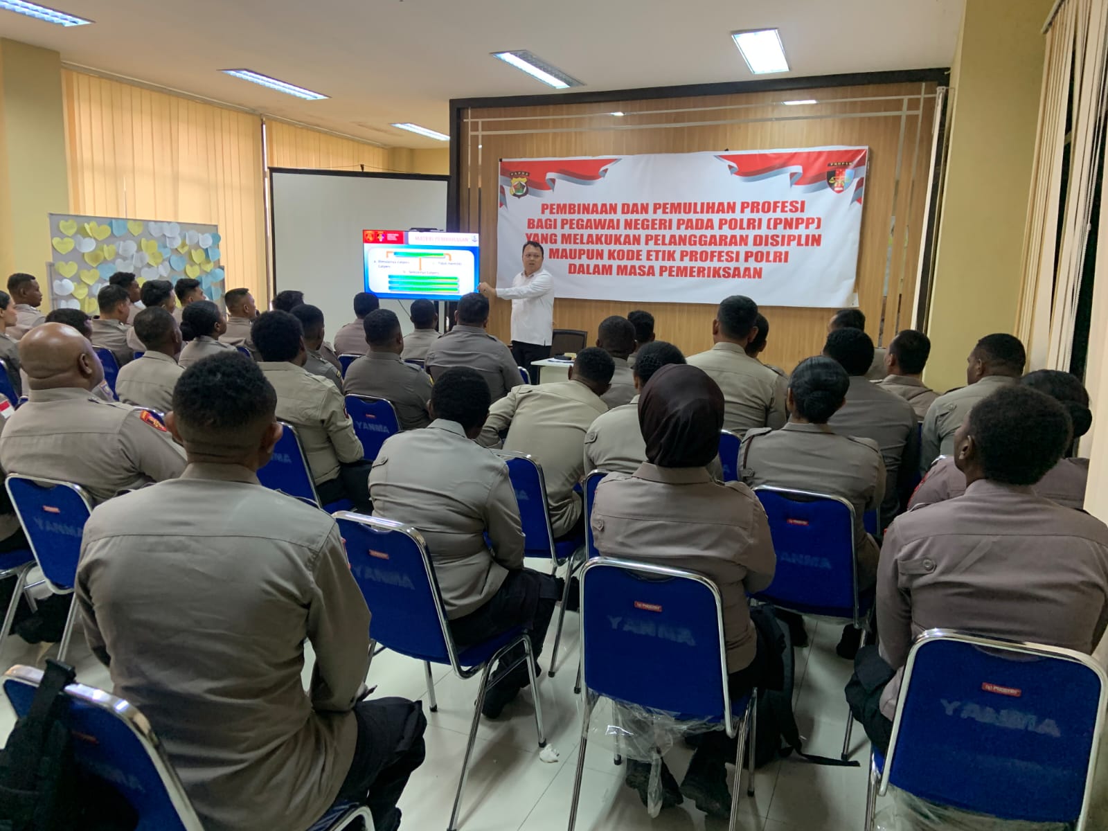 Bangkitkan Integritas, Polda Papua Gelar Pembinaan Profesi Hari Ke-3