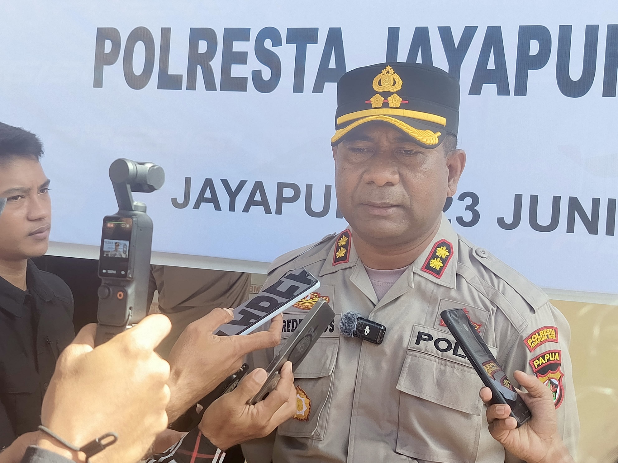 ‎Kapolresta “Rapat Pleno Rekapitulasi Perhitungan Perolehan Suara PSU Dimulai Hari ini di Tingkat Distrik”