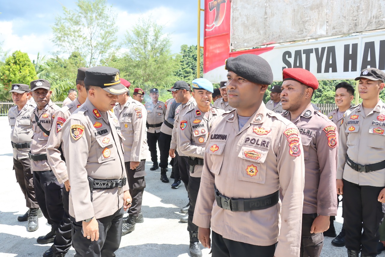 Kapolres Sarmi Tegaskan Netralitas Polri Harga Mati dalam PSU Papua 2025