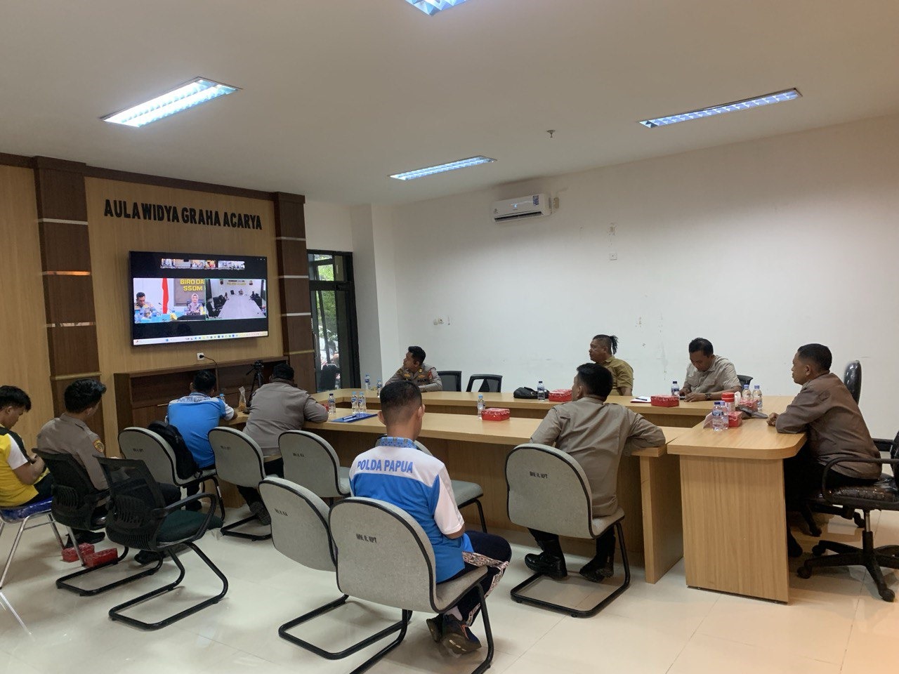 Forum Virtual Polda Papua, Kupas Isu Strategis Nasional dan Peran Polri di Era Digital