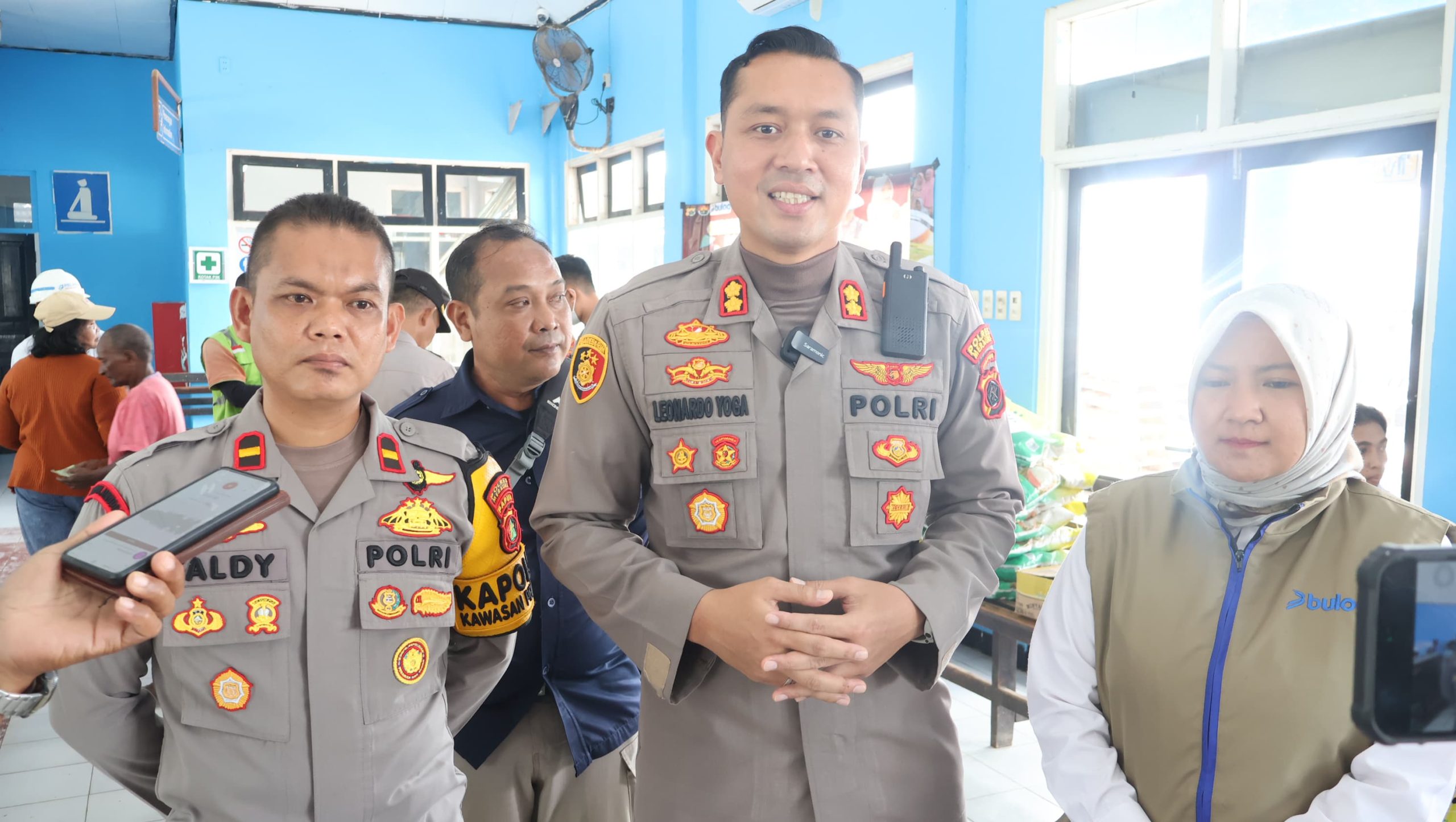 Polres Merauke Selenggarakan Gerakan Pangan Murah Jelang Peringatan Hari Kemerdekaan Republik Indonesia
