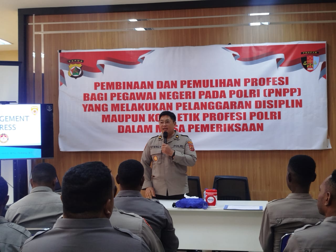 Hari Ke-2 Kegiatan Pembinaan dan Pemulihan Profesi Polri Bagi PNPP Jajaran Polda Papua Tahun 2025