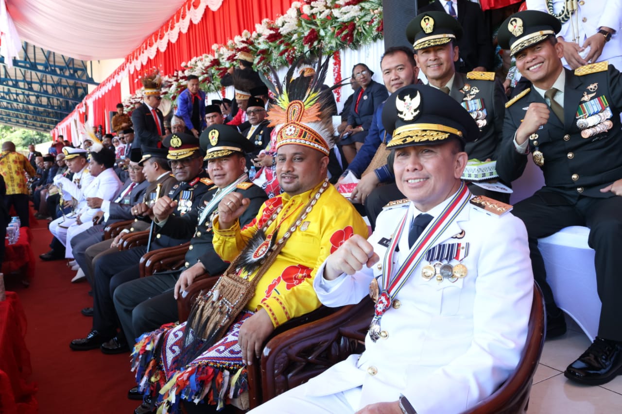 Upacara HUT ke-80 RI di Stadion Mandala, Kapolda Papua Ajak Warga Perkuat Nasionalisme