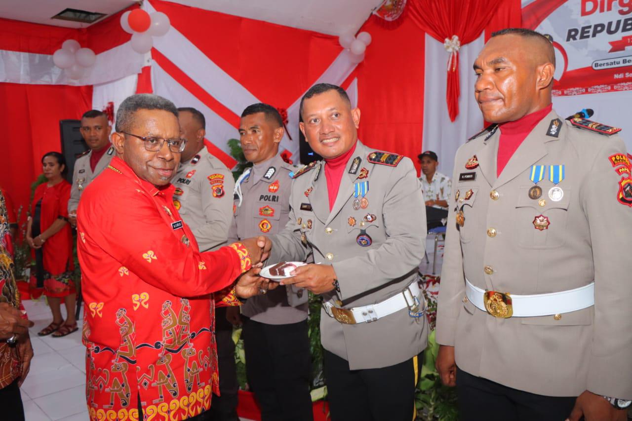 Malam Resepsi Kenegaraan HUT RI ke-80 di Waropen Berlangsung Meriah dan Khidmat