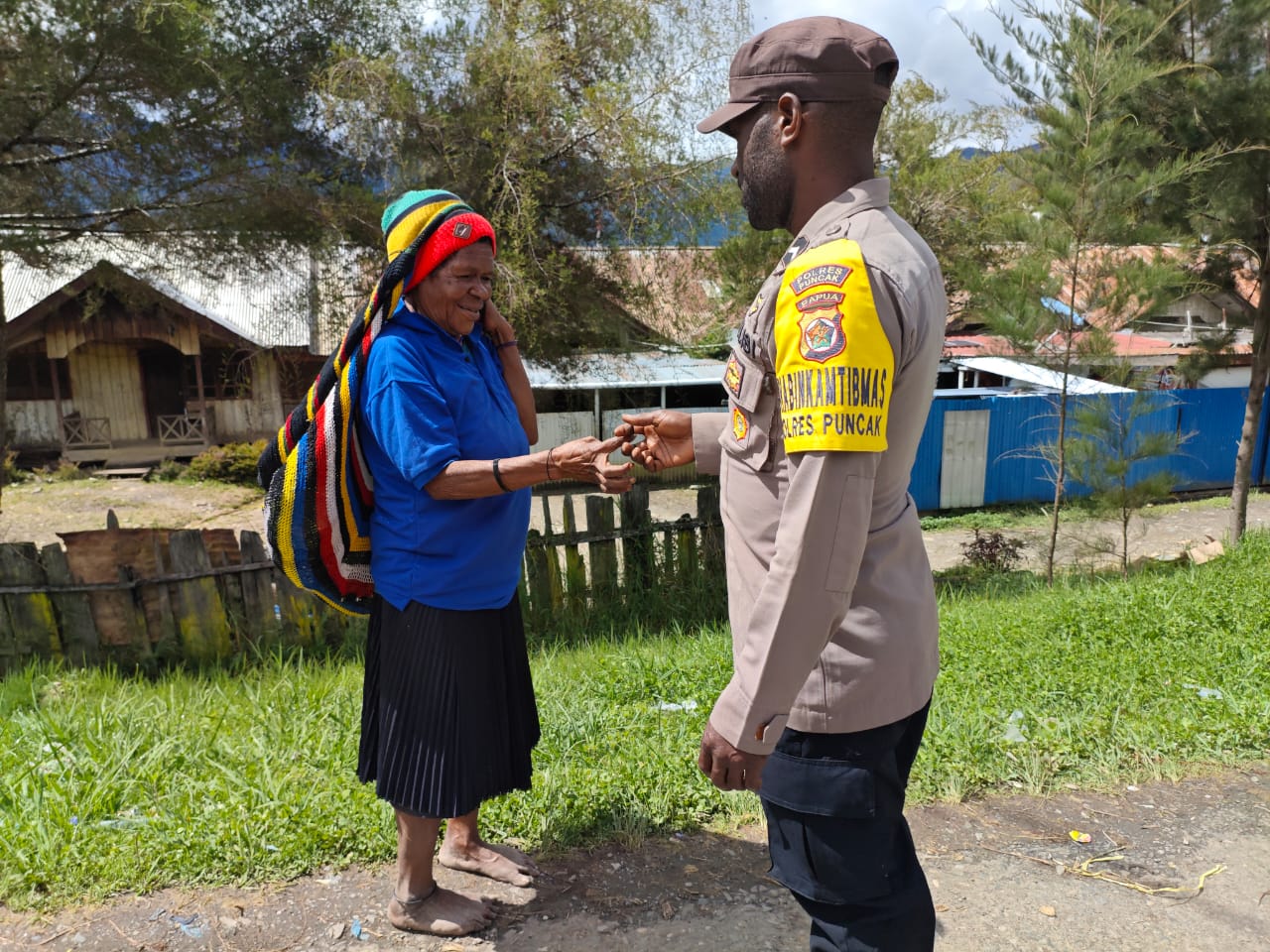 Polres Puncak Jalin Silaturahmi Lewat Sambang Kamtibmas