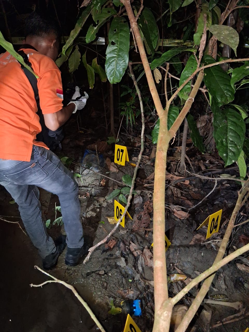 Polres Sarmi Tindaklanjuti Laporan Penemuan Tulang Belulang di Sungai Erafo