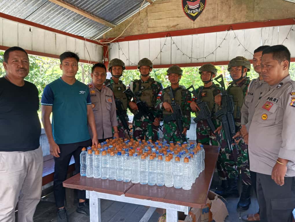126 Botol Miras Diamankan, Polres Keerom Tegaskan Komitmen Perangi Miras Ilegal