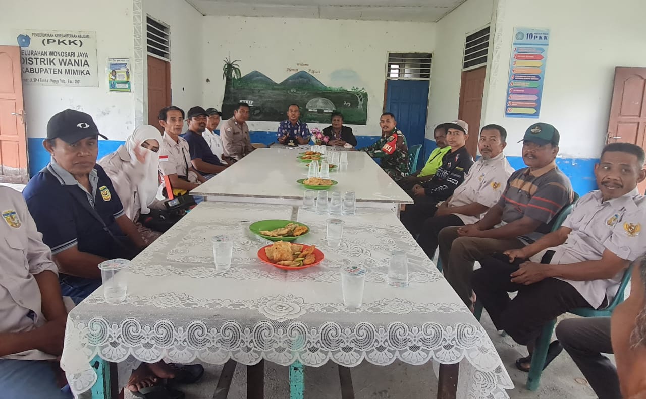 Bhabinkamtibmas Wonosari Jaya Gelar Pertemuan Bersama RT dan Warga untuk Menjaga Kamtibmas