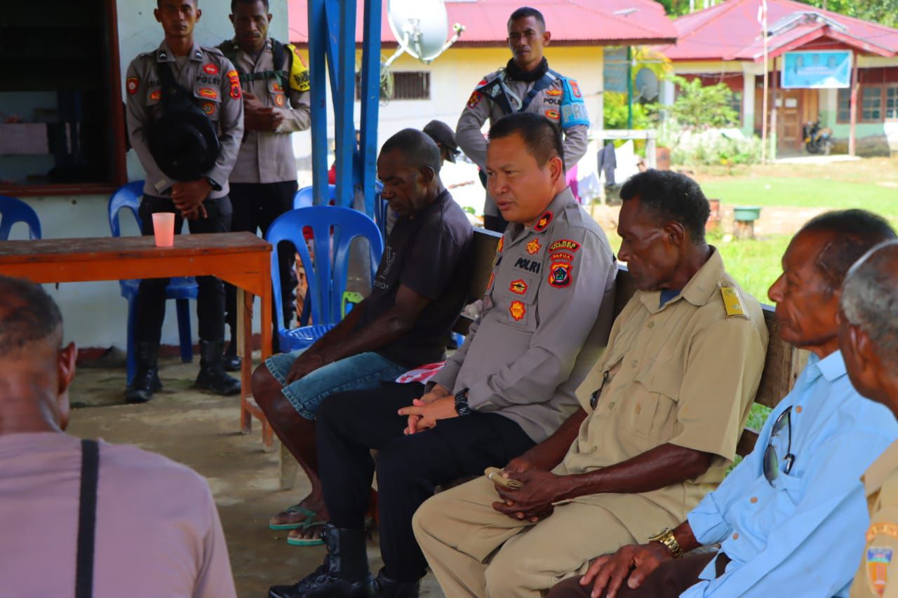 Wakapolres Waropen Laksanakan Kunjungan Kerja ke Polsubsektor Wapoga