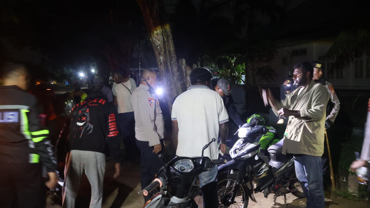 Polres Merauke Gelar Patroli Cipta Kondisi, Ciptakan Situasi Kamtibmas Yang Aman Dan Kondusif