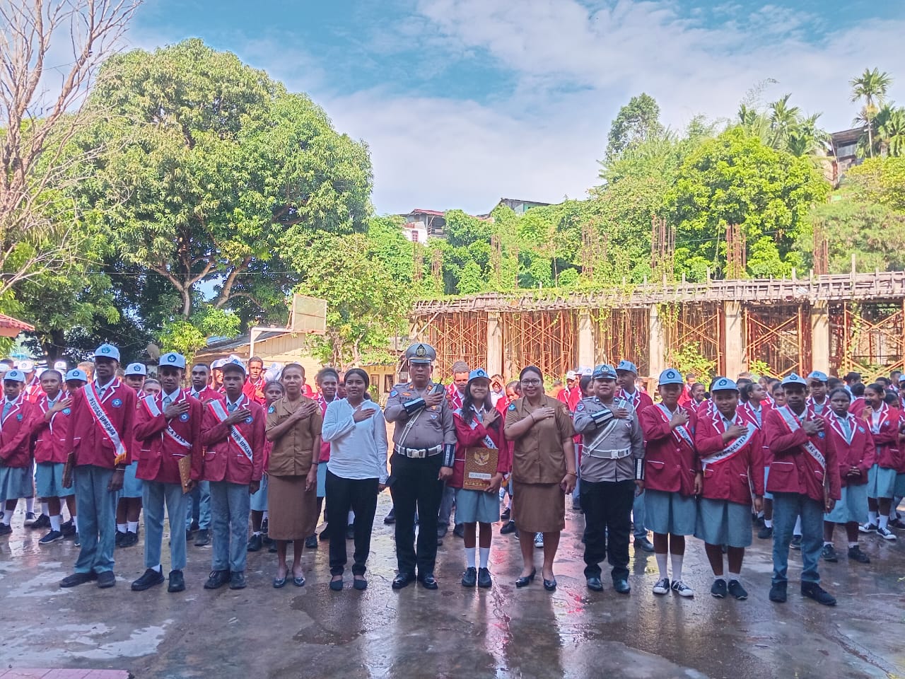 ‎Police Go To School di Beberapa Sekolah di Kota Jayapura, Ini Tujuannya