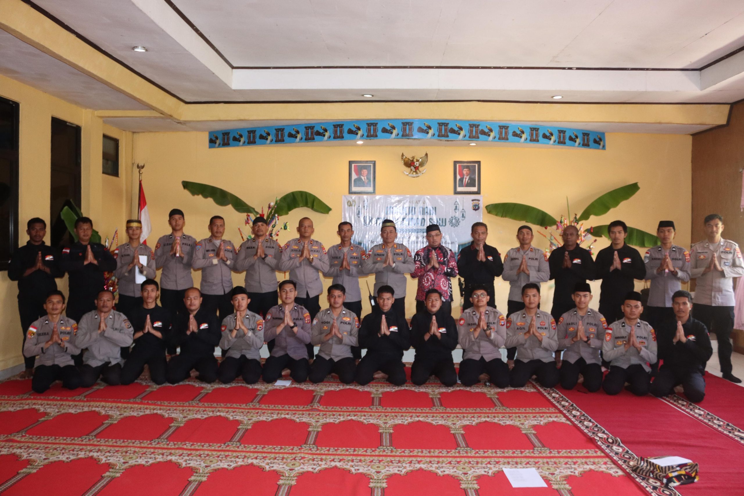Polres Puncak Jaya Gelar Acara Peringatan Maulid Nabi Muhammad SAW 1447 H / 2025 M