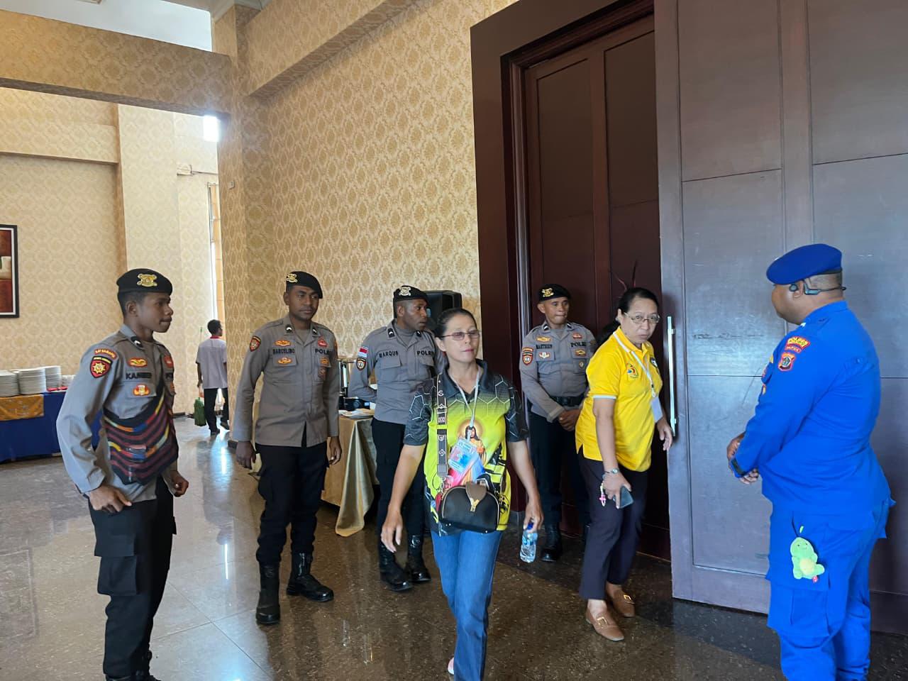 Polres Merauke Kerahkan 154 Personel Amankan Kongres Nasional V KKKII