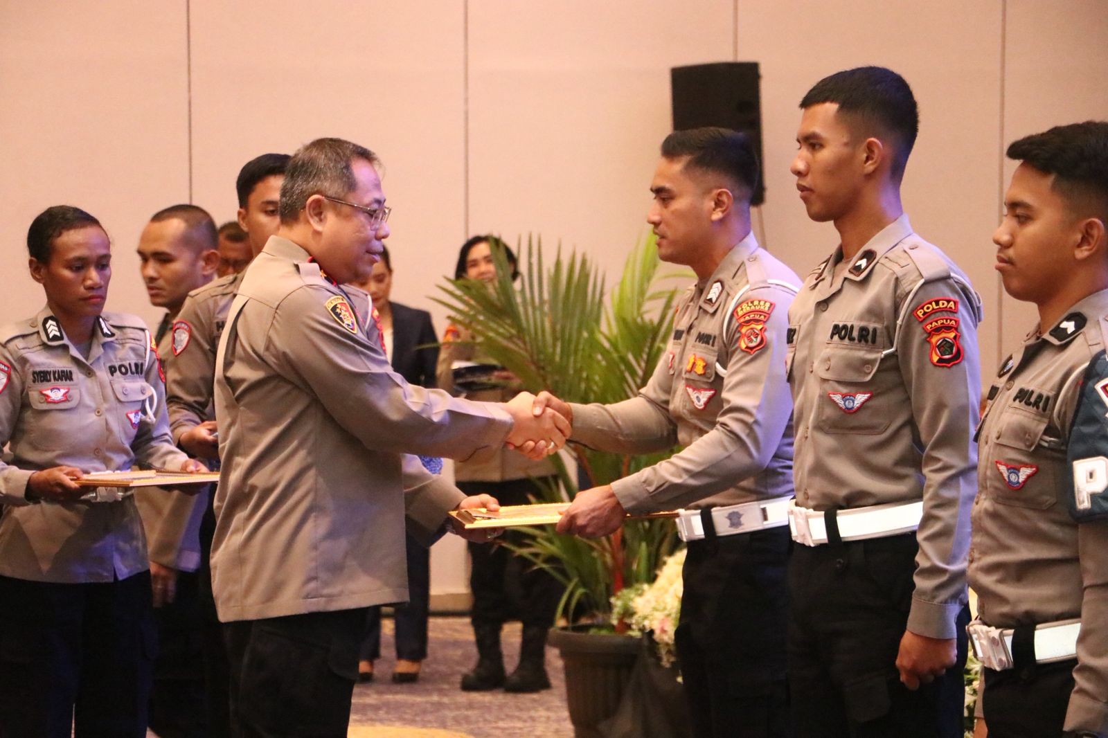 Polda Papua Gelar Syukuran HUT Lalu Lintas Bhayangkara ke-70 Tahun 2025, Dorong Inovasi dan Pelayanan Publik Humanis