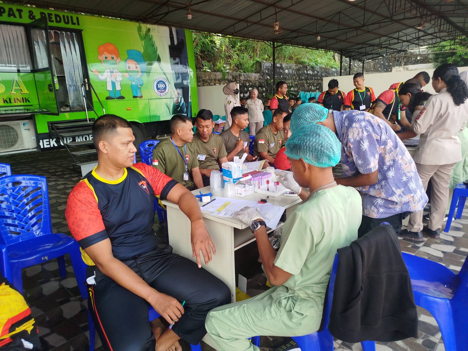 Peserta Seleksi PAG dan SBP Jalani Pemeriksaan Kesehatan di Polda Papua