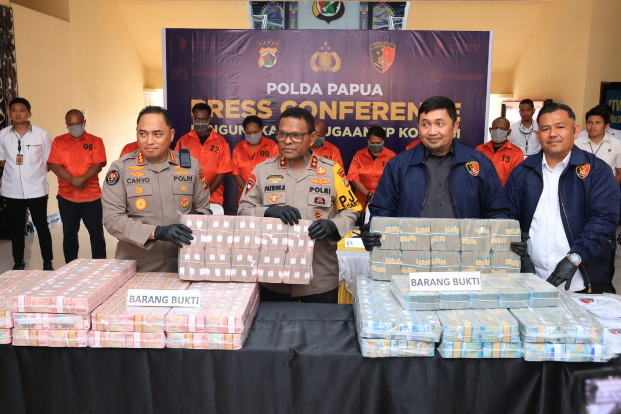 Polda Papua Ungkap Dugaan Tindak Pidana Korupsi Dana Desa dan Alokasi Dana Desa Kabupaten Lanny Jaya