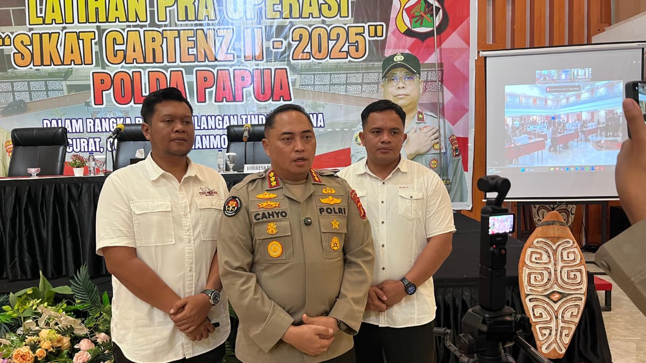 Kabid Humas Polda Papua: Operasi Sikat Cartenz II – 2025 Fokus Cegah dan Tindak Kejahatan 3C di Papua