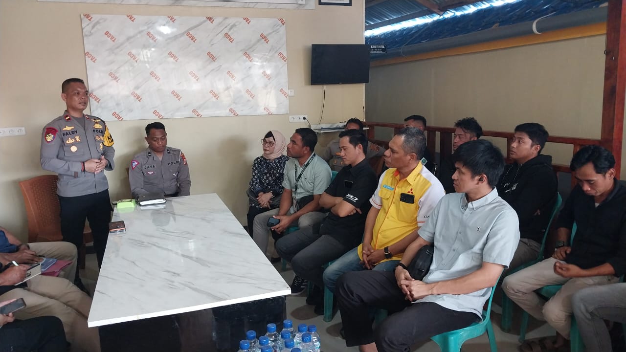 Polsek KPL Merauke Gelar Pertemuan dengan Pihak Terkait untuk Bahas Pengawasan Kendaraan Bermotor