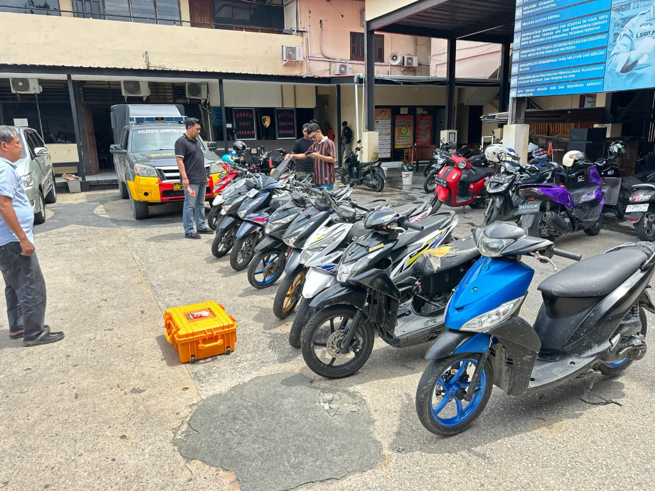 Tiga Orang Sindikat Curanmor Dibekuk Tim Resmob Polresta, 10 Unit SPM Diamankan
