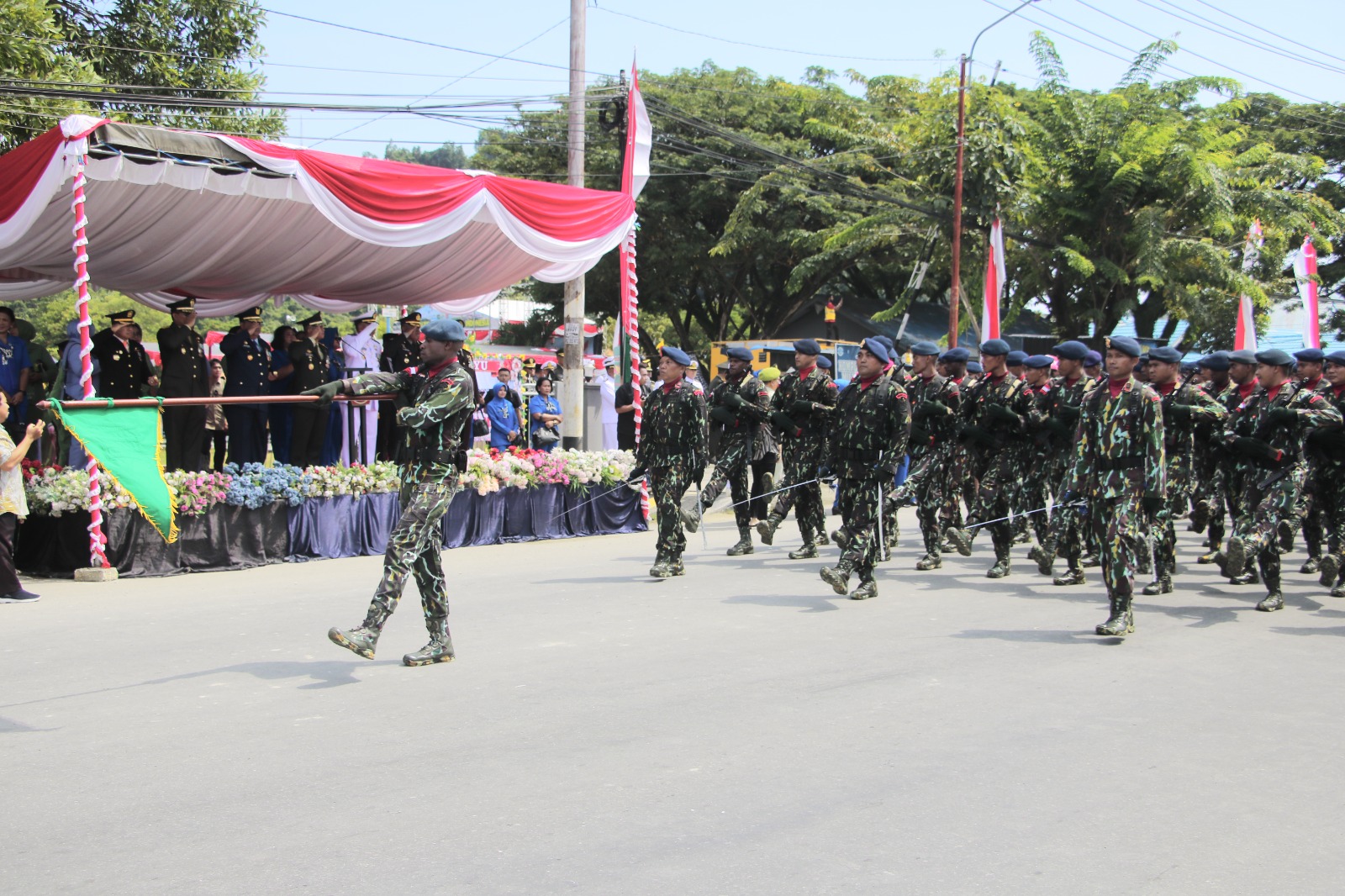 Semangat Kebersamaan TNI-Polri di Upacara HUT TNI ke-80