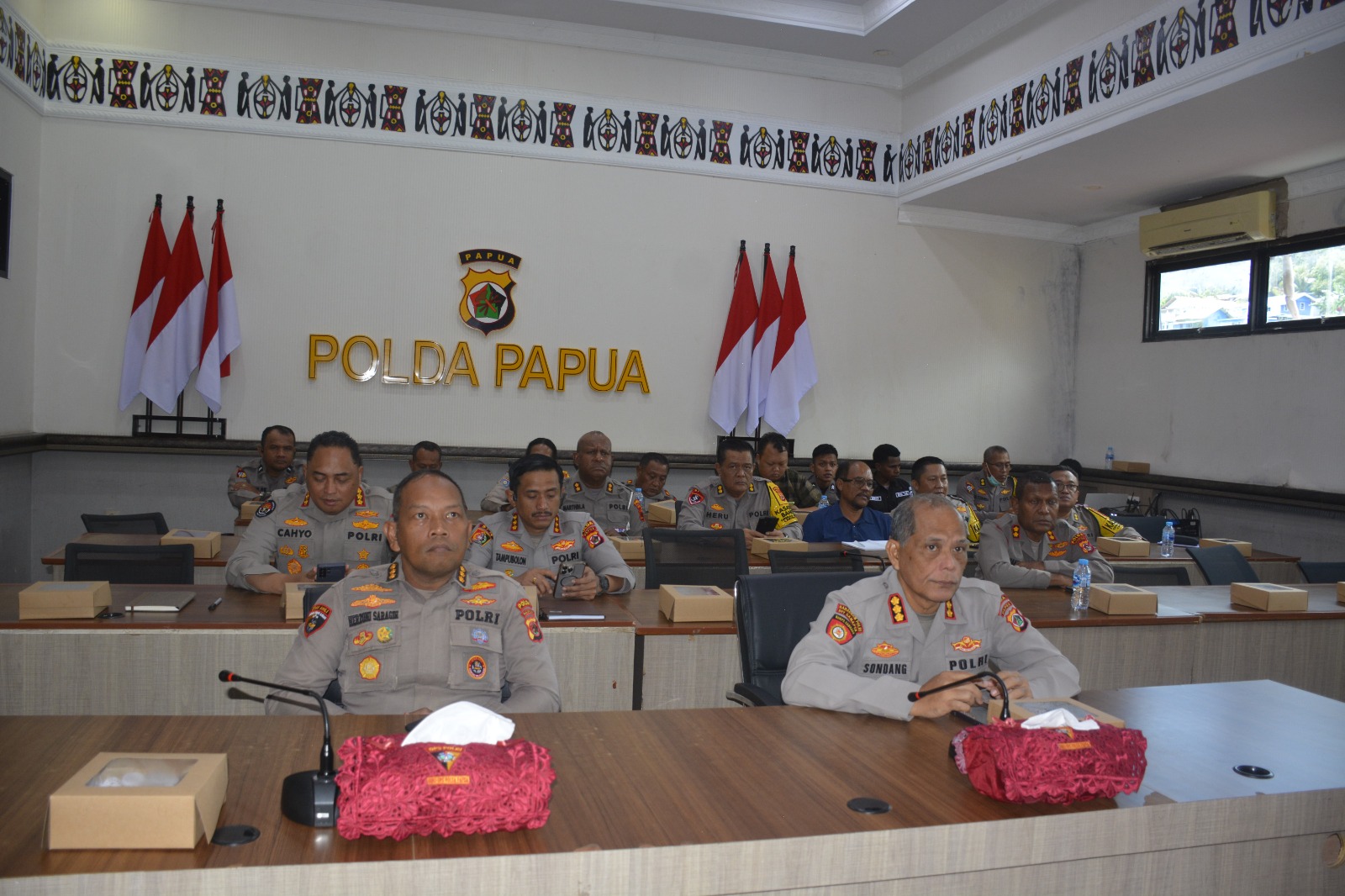 Wakapolri Pimpin Anev Kesiapan Pengamanan Unjuk Rasa Nasional