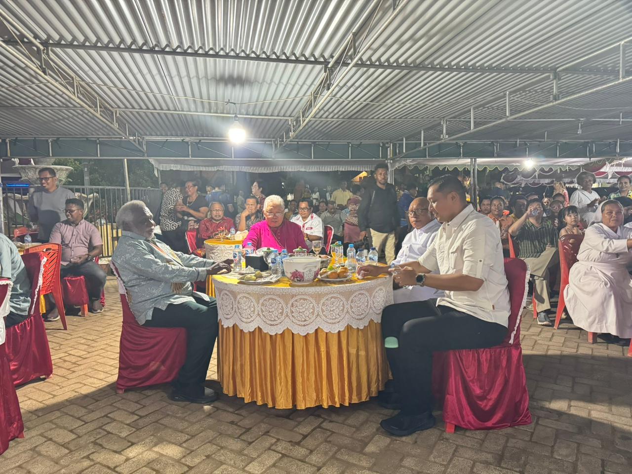 Wakil Gubernur Papua Selatan dan Kapolres Merauke Mengikuti Penutupan Temu Unio Regio (TUR) Papua VII 2025